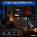 Lumistar Premium Mini Beamer - Create your own Home Cinema - Lumistar - mini beamer - Lumistar