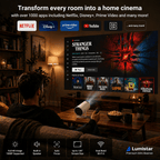 Lumistar Premium Mini Beamer - Create your own Home Cinema - Lumistar - mini beamer - Lumistar