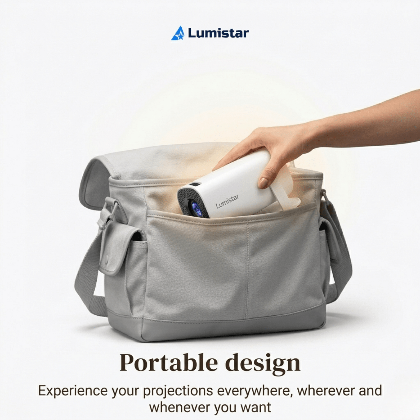 Lumistar Pro Mini Beamer draagbaar