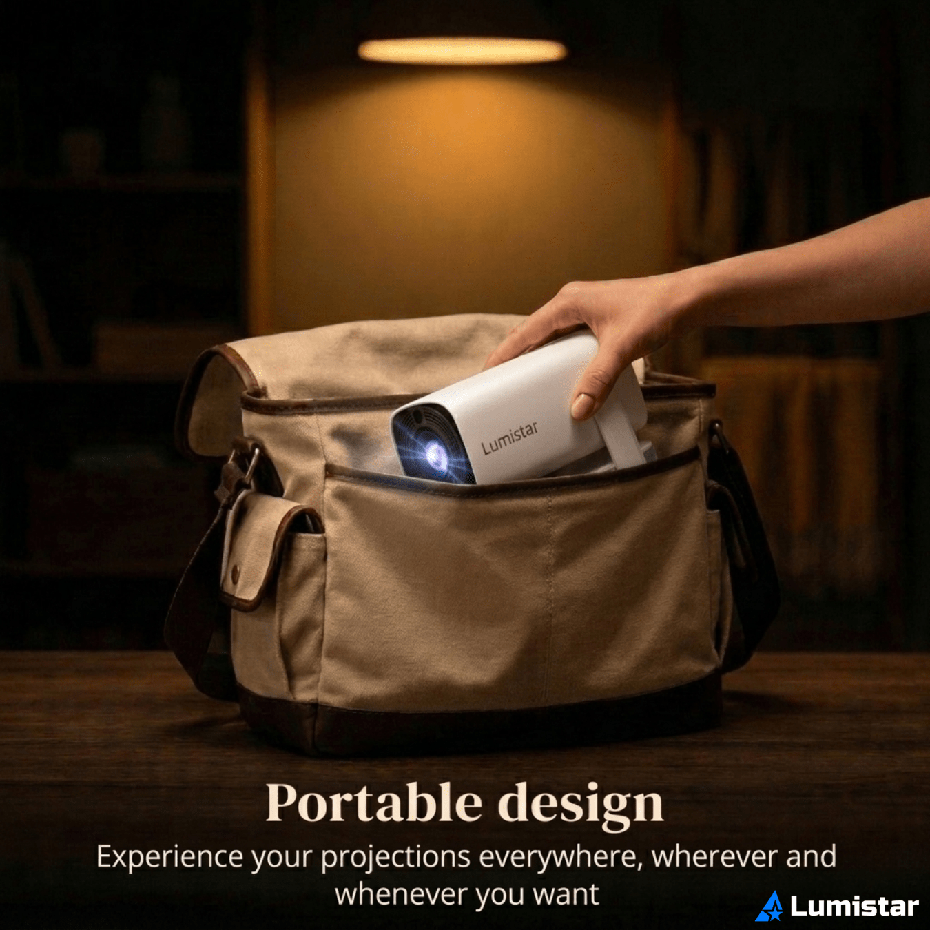 Lumistar Ultra Mini Beamer draagbaar