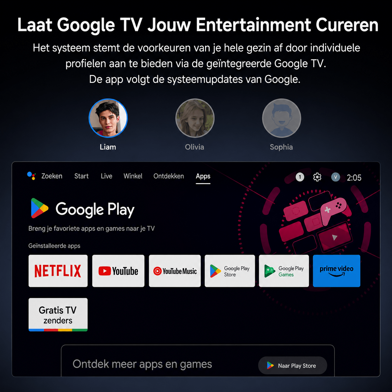 Lumistar A8 Google TV Beamer - De Ultieme Thuisbioscoop - Lumistar - beamer - Lumistar