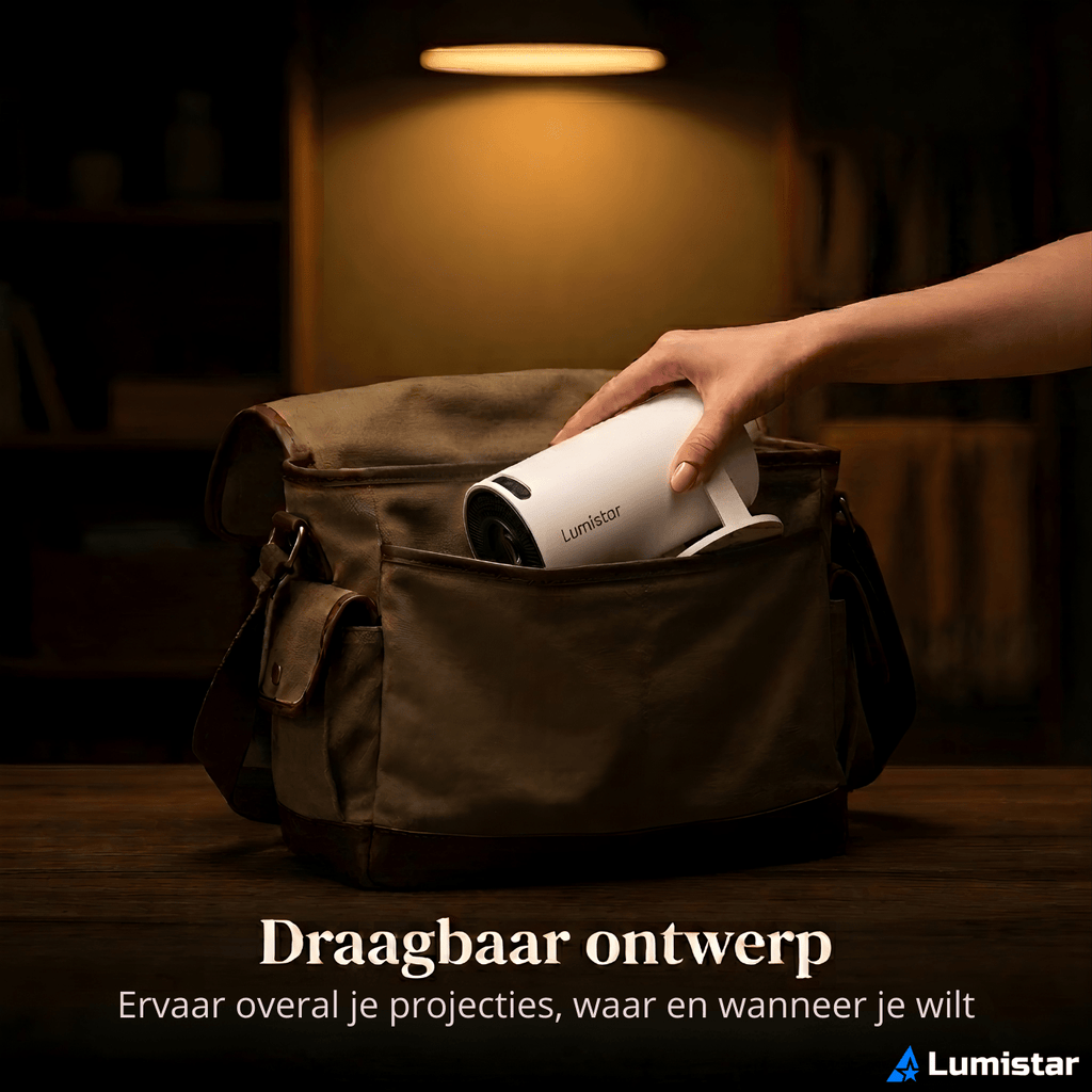 Lumistar Premium Mini Beamer - Create your own Home Cinema with 1000+ Apps! - Lumistar - mini beamer - Lumistar