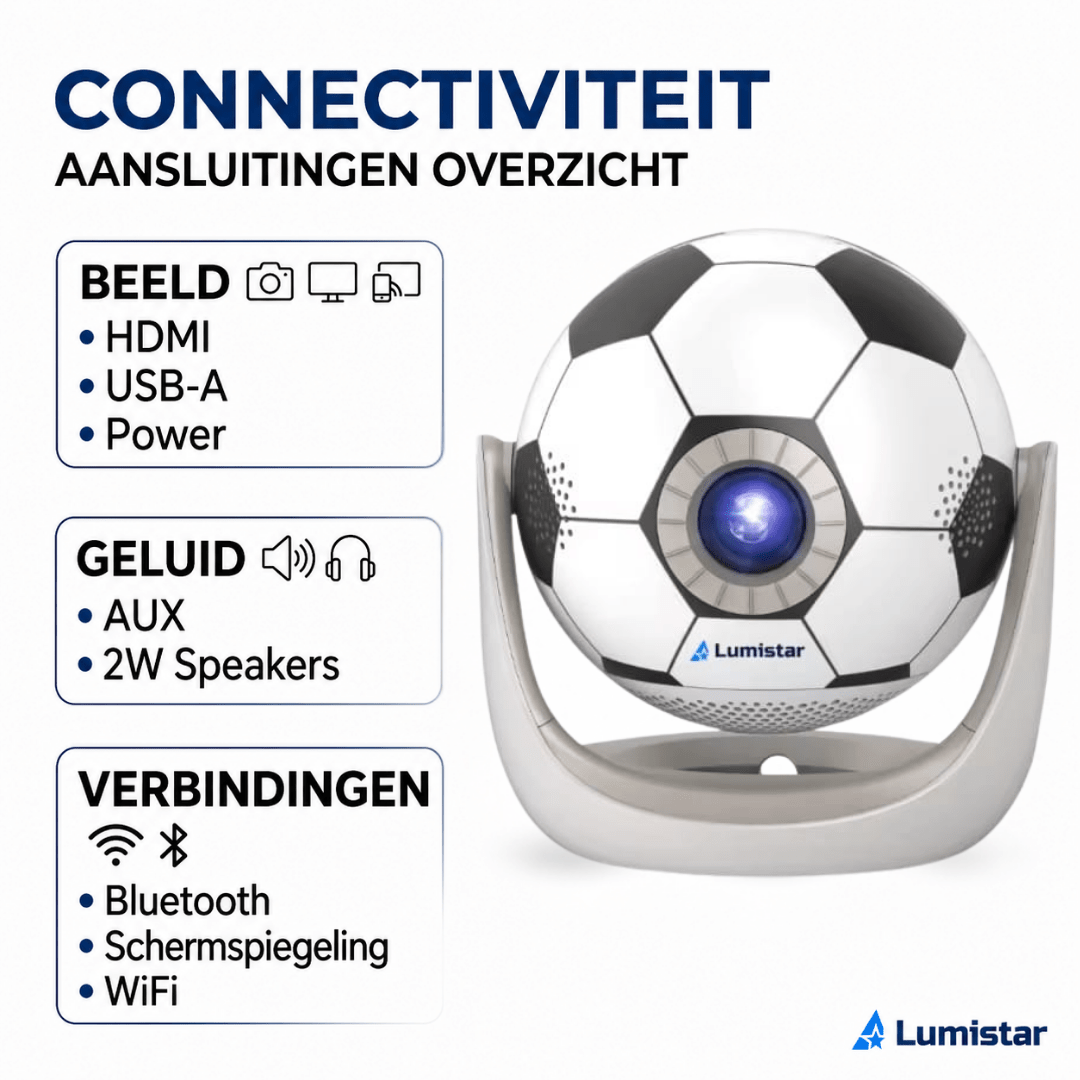 Lumistar Mini Beamer World Cup Edition - Experience the World Cup Differently - Lumistar - mini beamer - Lumistar