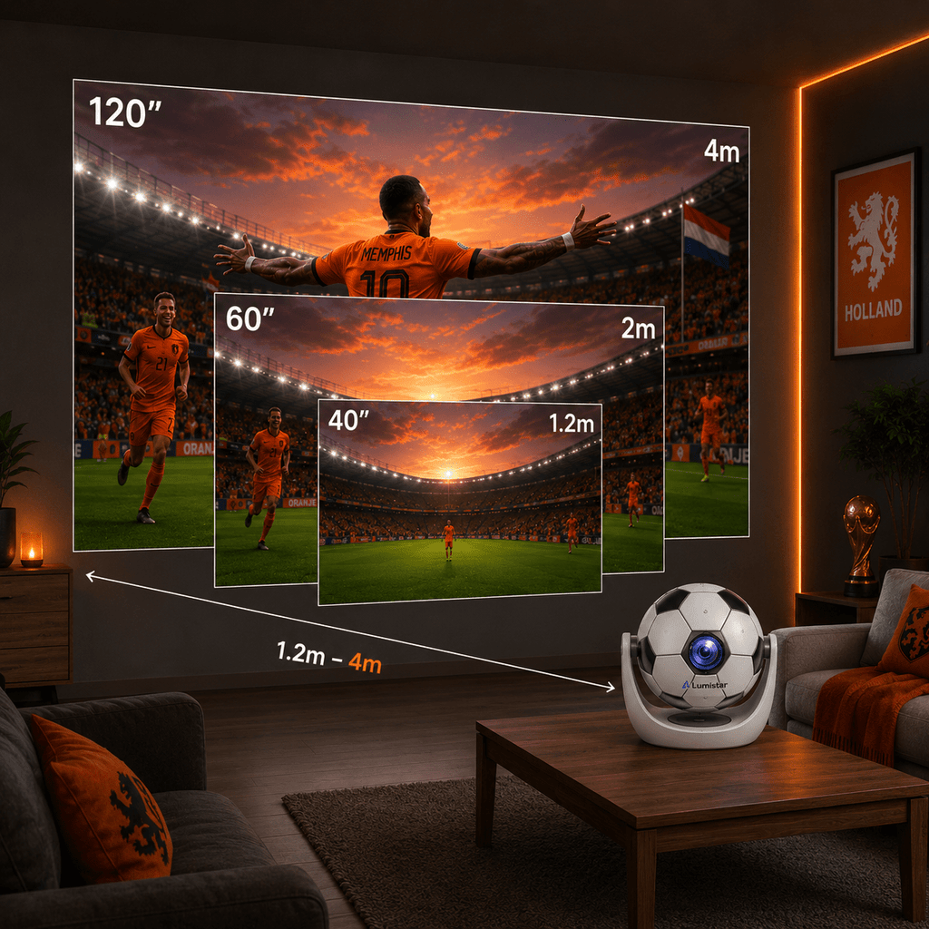 Lumistar Mini Beamer World Cup Edition - Experience the World Cup Differently - Lumistar - mini beamer - Lumistar