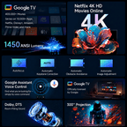 Lumistar A8 Google TV Beamer - The Ultimate Home Cinema - Lumistar - beamer - Lumistar